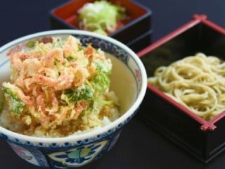 かき揚げ丼セット